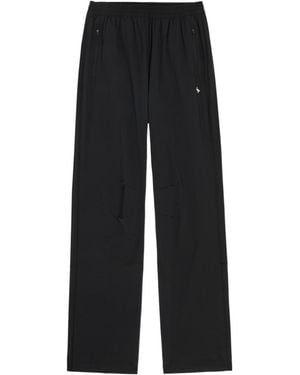Represent Stretch-Nylon Track Pants - Black