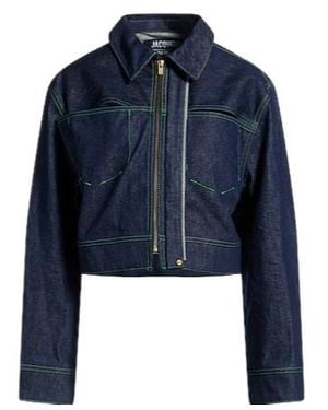 Jacquemus Dark Denim Jacket - Blue