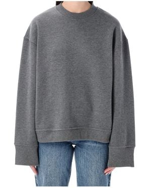 Frankie Shop Crew Neck Sweatshirt - Gray