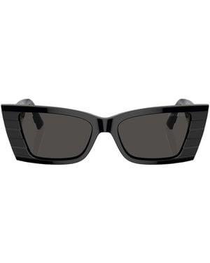Jimmy Choo Eyewear Cat-Eye Frame Sunglasses - Black