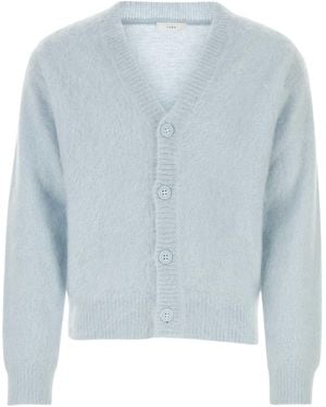 1989 STUDIO V-Neck Button-Down Cardigan - Blue