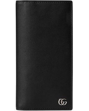 Gucci Gg Marmont Long Wallet - Black