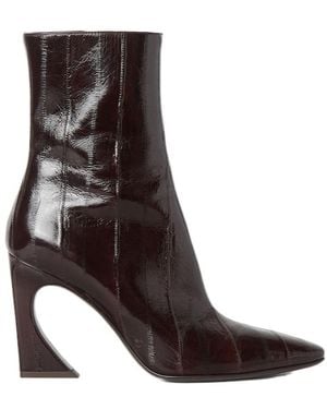 Fendi Arco' Heeled Ankle Boots - Brown