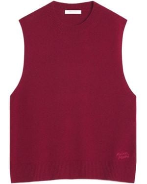 Maison Kitsuné Maison Kitsuné Comfort Vest - Red