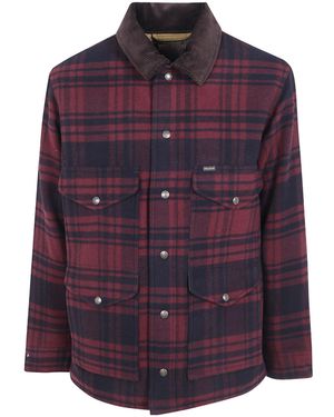 Filson Plaid Casual Jacket - Purple