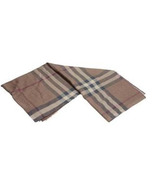 Burberry Plaid Scarf - Multicolor