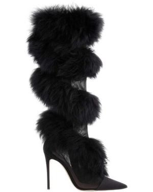 Gianvito Rossi Fitzy Pointed Boots - Black