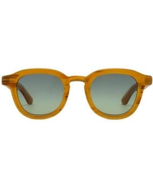 Moscot Dahven Square-Frame Sunglasses - Yellow
