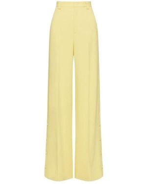RED Valentino High Waist Tailored Trousers - Yellow
