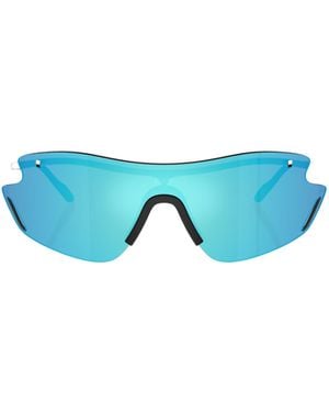 Oakley Geometric Sunglasses - Blue