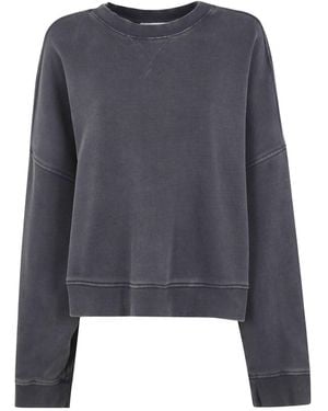 Entire studios Long-Sleeve Cotton Sweatshirt - Grey