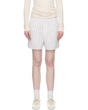 Ami Paris Cotton Elasticated Shorts - Black