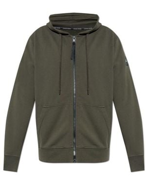 Canada Goose Huron Zipped Long-Sleeved Hoodie - Green