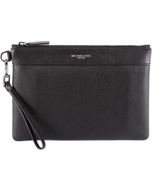 Michael Kors Thin Clutch Bag - Black