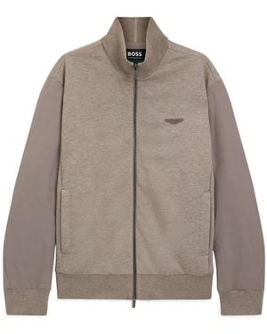 BOSS Shepherd 242 Bomber Jacket - Brown