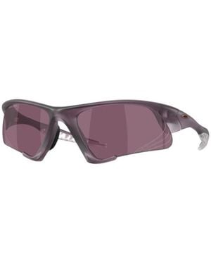 Oakley Geometric-Frame Sunglasses - Purple