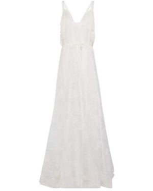 Brock Collection Talayah Floral Maxi Dress - White