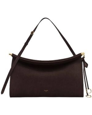 Alaïa Large Le Click East West Shoulder Bag - Brown
