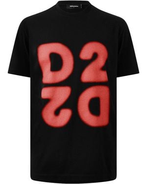 DSquared² Crewneck Shortsleeve Tee - Black