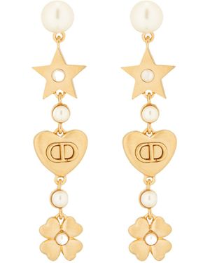 Dior Lucky Earrings - Metallic