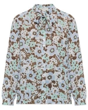 Tory Burch Printed Shirt - Gray