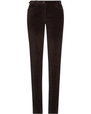 Dolce & Gabbana Solidcolor Corduroy Pants - Black
