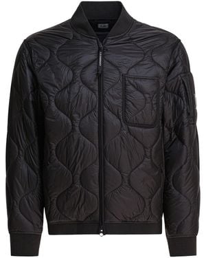 C.P. Company Quilted Medium Jacket - Black