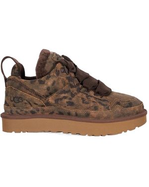UGG Low Top Lace-Up Sneakers - Brown