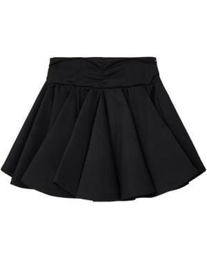 AllSaints Tulip Ponte Mini Skirt - Black