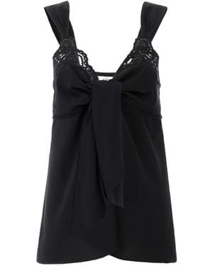 Chloé Lace Camisole - Black