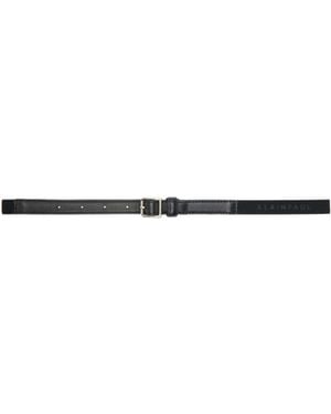 ALAINPAUL Panelled Belt - White