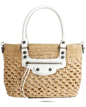 Balenciaga Le City Basket Small - White