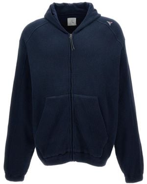 ROA Zip-Up Hoodie - Blue