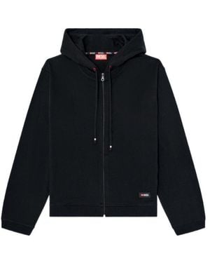 DIESEL Joy D Core Zip-Up Hoodie - Black