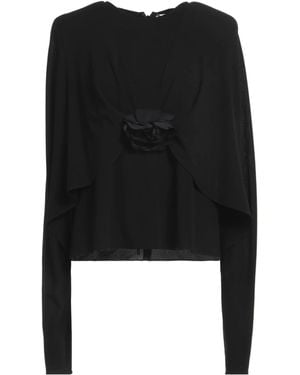 Saint Laurent Solidcolor Longsleeve Tshirt - Black