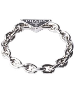 Prada Chain Bracelet - Metallic