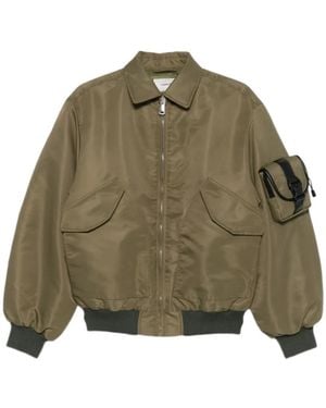 Coperni Pocket-Detail Bomber Jacket - Green