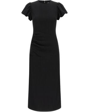 ROTATE BIRGER CHRISTENSEN Puff Sleeve Dress - Black