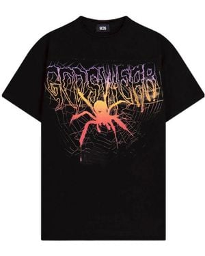 Gcds Crew-Neck T-Shirt - Black