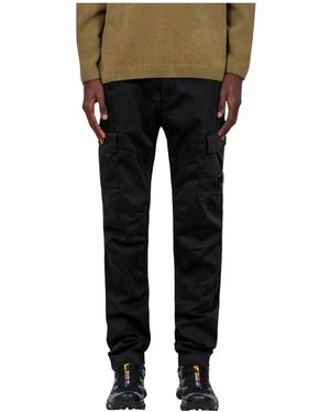 C.P. Company Pantalon Cargo Sateen - Black