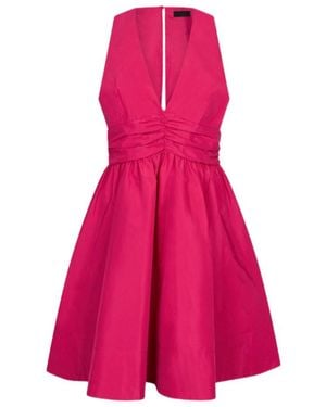 Liu Jo Short Taffeta Dress - Pink