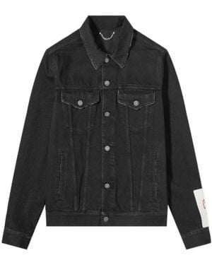 Golden Goose Buttoned Denim Jacket - Black