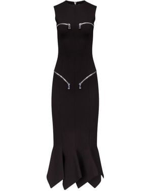 Area Sleeveless Dress - Black