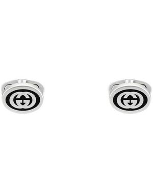 Gucci Logo Interlocking - White
