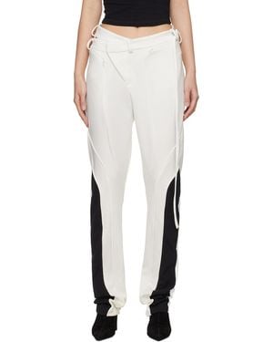 OTTOLINGER Contrast-Panel Trousers - Multicolour