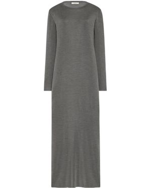 The Row Long-Sleeved Dress - Grey