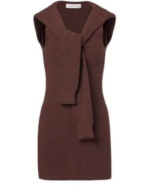 AYA MUSE Vao Minidress - Brown