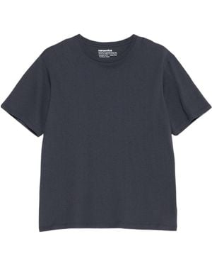 Nanamica Loopwheel Coolmax Crew Neck T-Shirt - Blue