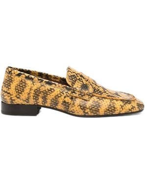 Dries Van Noten Printed Loafers - Natural