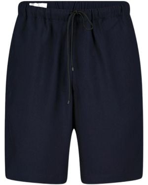 Dries Van Noten Drawstring Shorts - Blue